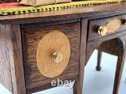 Dolls house miniature 112 ARTISAN fully dressed sideboard