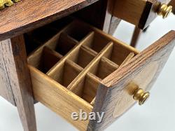 Dolls house miniature 112 ARTISAN fully dressed sideboard