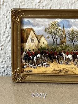 Dolls house miniature 112 ARTISAN genuine oil painting by CHRIS SPARROW