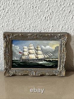 Dolls house miniature 112 ARTISAN genuine oil painting by CHRIS SPARROW