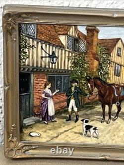 Dolls house miniature 112 ARTISAN genuine oil painting by CHRIS SPARROW