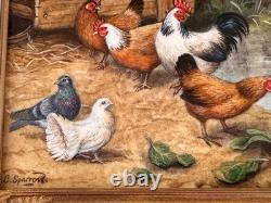 Dolls house miniature 112 ARTISAN genuine oil painting by CHRIS SPARROW