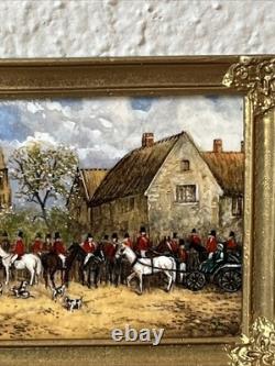 Dolls house miniature 112 ARTISAN genuine oil painting by CHRIS SPARROW