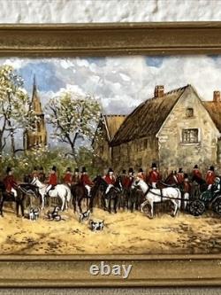 Dolls house miniature 112 ARTISAN genuine oil painting by CHRIS SPARROW