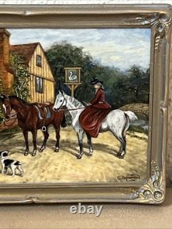 Dolls house miniature 112 ARTISAN genuine oil painting by CHRIS SPARROW