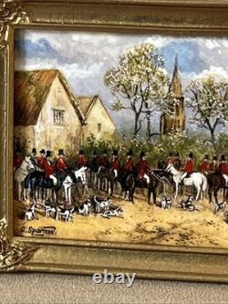 Dolls house miniature 112 ARTISAN genuine oil painting by CHRIS SPARROW