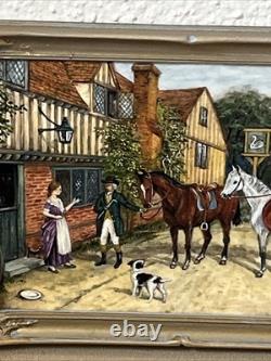 Dolls house miniature 112 ARTISAN genuine oil painting by CHRIS SPARROW