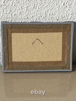 Dolls house miniature 112 ARTISAN genuine oil painting by CHRIS SPARROW