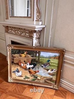 Dolls house miniature 112 ARTISAN genuine oil painting by CHRIS SPARROW