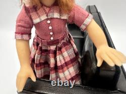 Dolls house miniature 112 ARTISAN girl doll (1)