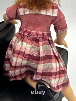 Dolls house miniature 112 ARTISAN girl doll (1)