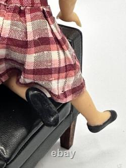 Dolls house miniature 112 ARTISAN girl doll (1)
