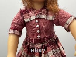 Dolls house miniature 112 ARTISAN girl doll (1)