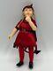 Dolls House Miniature 112 Artisan Girl Doll In Devil Fancy Dress