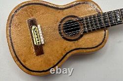 Dolls house miniature 112 ARTISAN guitar musical instrument