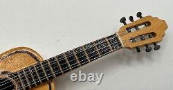 Dolls house miniature 112 ARTISAN guitar musical instrument