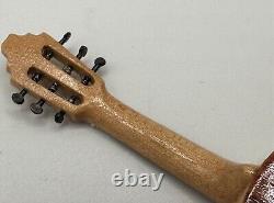 Dolls house miniature 112 ARTISAN guitar musical instrument