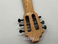 Dolls house miniature 112 ARTISAN guitar musical instrument