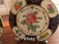 Dolls house miniature 112 ARTISAN hand painted plates by CHRISTOPHER WHITFORD