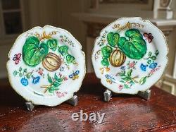 Dolls house miniature 112 ARTISAN hand painted plates by CHRISTOPHER WHITFORD