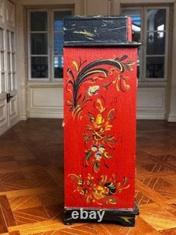 Dolls house miniature 112 ARTISAN hand painted wardrobe