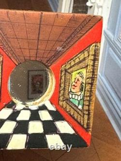 Dolls house miniature 112 ARTISAN illusion mirror