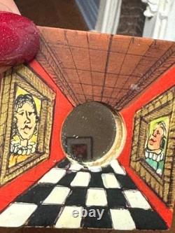 Dolls house miniature 112 ARTISAN illusion mirror