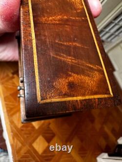 Dolls house miniature 112 ARTISAN inlaid chest of drawers by C J TRAILL-HILL