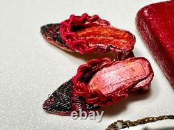 Dolls house miniature 112 ARTISAN ladies' accessories (2) shoes DOLLS COBBLER