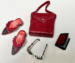 Dolls house miniature 112 ARTISAN ladies' accessories (2) shoes DOLLS COBBLER
