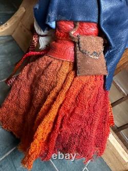 Dolls house miniature 112 ARTISAN lady peasant doll by ANNIE WILLIS FINE DESIGN