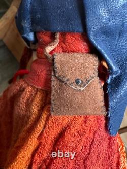Dolls house miniature 112 ARTISAN lady peasant doll by ANNIE WILLIS FINE DESIGN