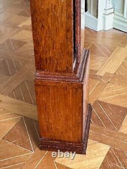 Dolls house miniature 112 ARTISAN longcase clock by DENNIS JENVEY 2001