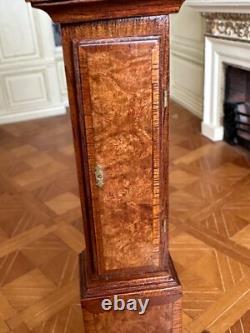 Dolls house miniature 112 ARTISAN longcase clock by DENNIS JENVEY 2001