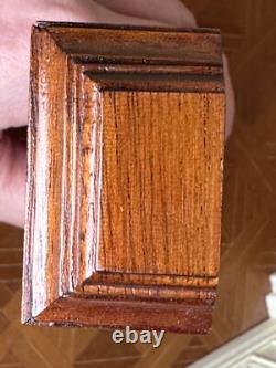 Dolls house miniature 112 ARTISAN longcase clock by DENNIS JENVEY 2001
