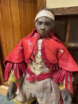 Dolls house miniature 112 ARTISAN man in costume doll (2) by JILL BENNETT Dolls house miniature 112 ARTISAN man in costume doll (2) by JILL BENNETT