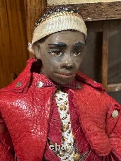 Dolls house miniature 112 ARTISAN man in costume doll (2) by JILL BENNETT Dolls house miniature 112 ARTISAN man in costume doll (2) by JILL BENNETT
