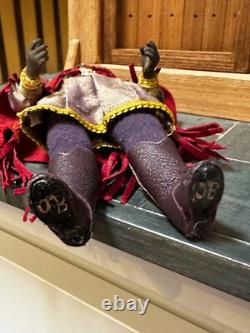 Dolls house miniature 112 ARTISAN man in costume doll (2) by JILL BENNETT Dolls house miniature 112 ARTISAN man in costume doll (2) by JILL BENNETT