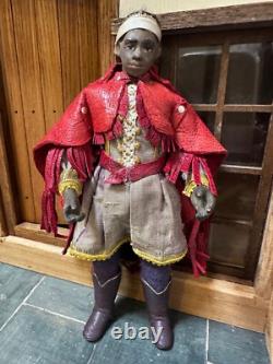 Dolls house miniature 112 ARTISAN man in costume doll (2) by JILL BENNETT Dolls house miniature 112 ARTISAN man in costume doll (2) by JILL BENNETT