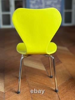 Dolls house miniature 112 ARTISAN modern chairs x 4