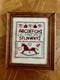 Dolls House Miniature 112 Artisan Needlework A-z Sampler (by Nicola Mascall)