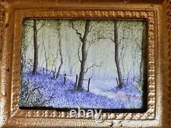 Dolls house miniature 112 ARTISAN original framed watercolour painting