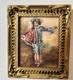 Dolls House Miniature 112 Artisan Original Oil / Acrylic Painting By C Whitford