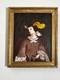 Dolls House Miniature 112 Artisan Original Oil Painting By Nancy Watts 1977
