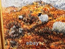 Dolls house miniature 112 ARTISAN original oil painting by R MIDDLEBROOK 1982