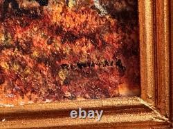 Dolls house miniature 112 ARTISAN original oil painting by R MIDDLEBROOK 1982