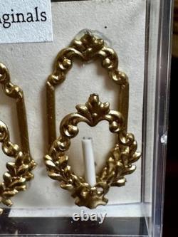Dolls house miniature 112 ARTISAN pair of wall sconce lights by BROOKE TUCKER