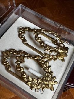 Dolls house miniature 112 ARTISAN pair of wall sconce lights by BROOKE TUCKER