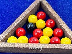 Dolls house miniature 112 ARTISAN pool table SIGNED