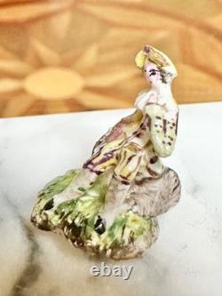 Dolls house miniature 112 ARTISAN porcelain Meissen ornament by TRICIA STREET